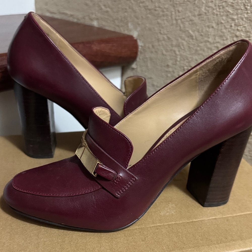 Michael Kors Burgundy Heels